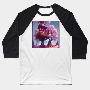 Whispers in the Sakura Grove Baseball T-Shirt